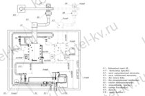 Подключение твердотопливного котла 0.5 МВт схема